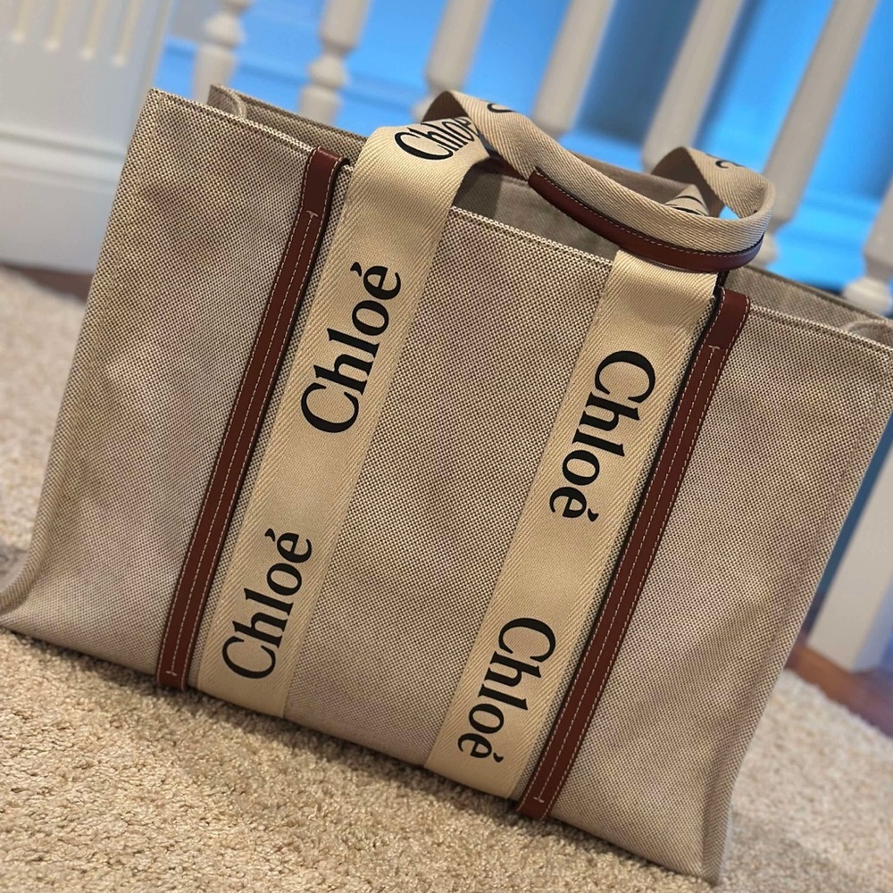 Chloe Woody Large Tote